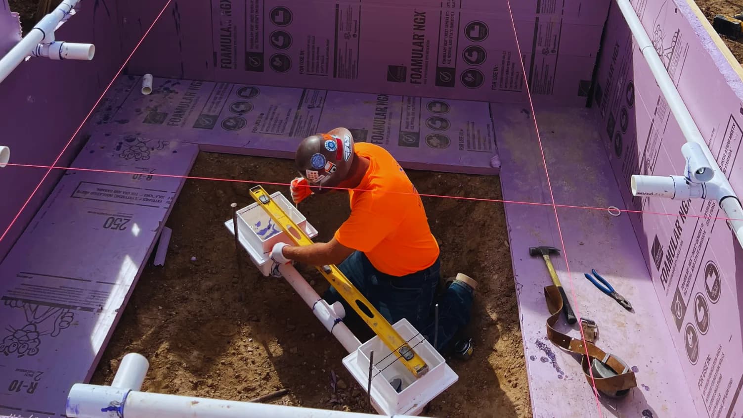 HDT pool builders on site — HDT Custom Pool Builders Boise