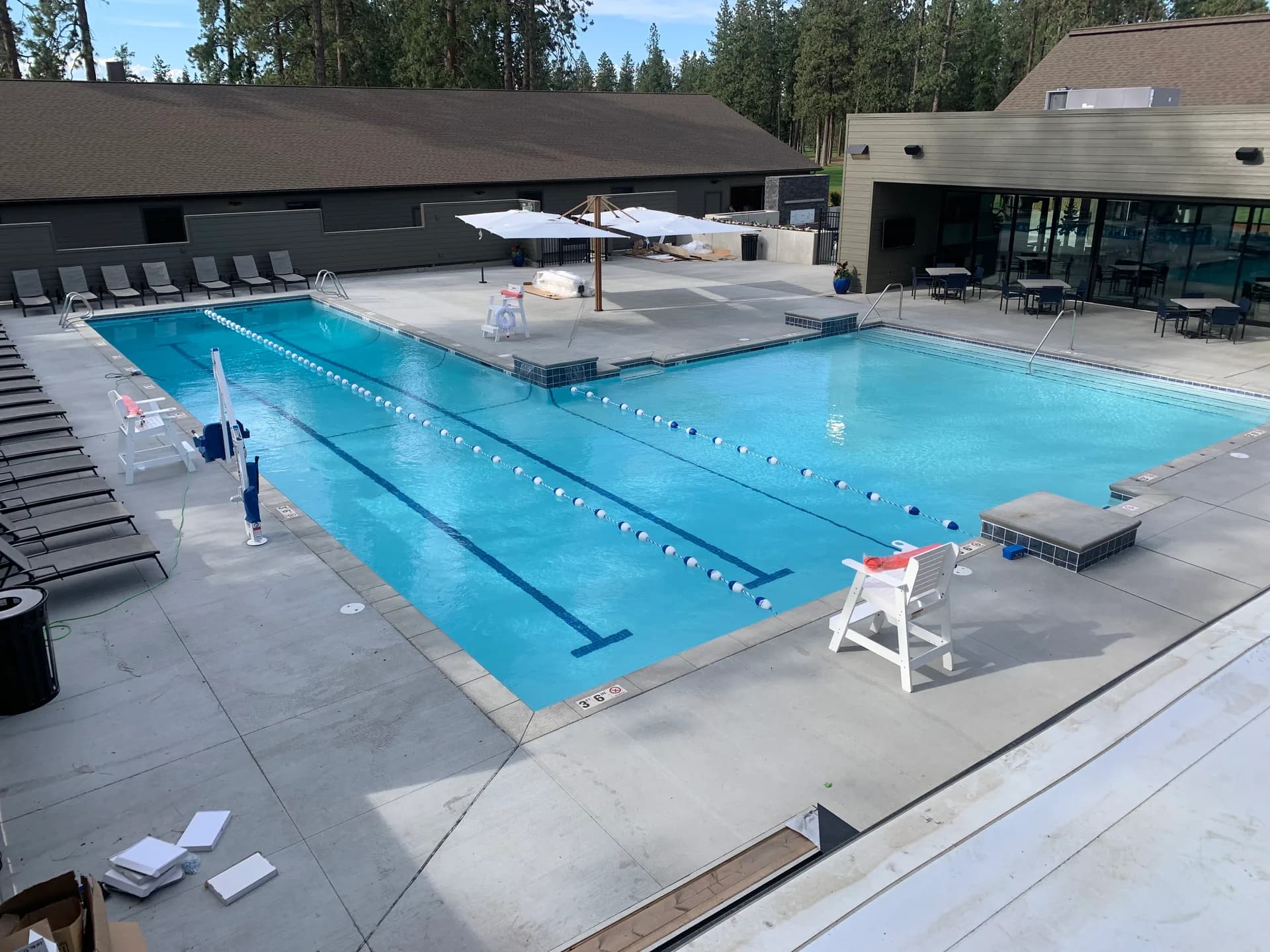 gunite pool spa combo manitou springs custom design boise idaho hdt custom pool builders boise — HDT Custom Pool Builders Boise