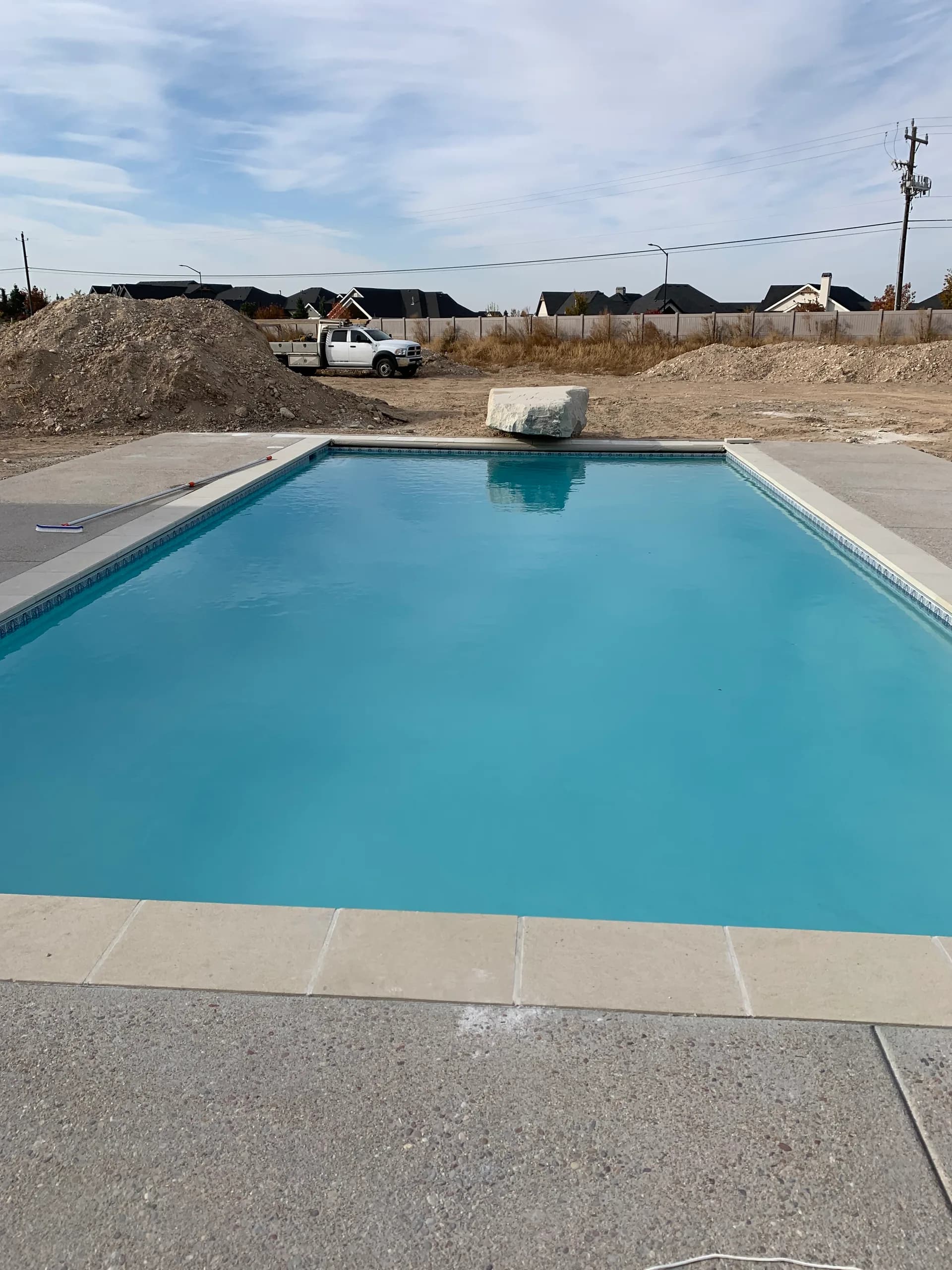 natural rock waterfall feature custom gunite pool