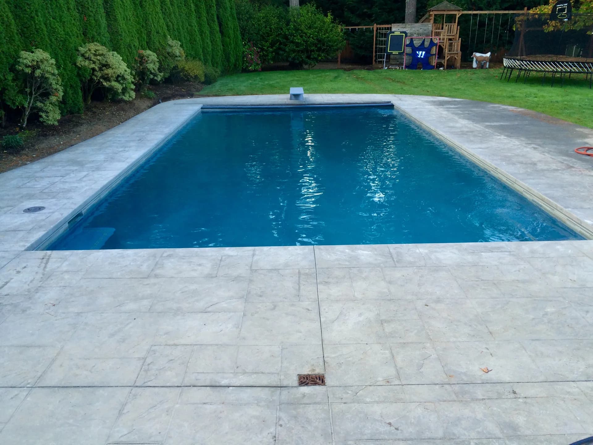 pool deck and patio sundek finish washington project